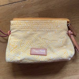 Dooney and Burke makeup/cosmetic bag
